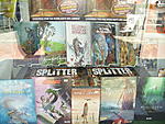 Schaufenster, mein Comicdealer - mit Splitter Alben, Poster