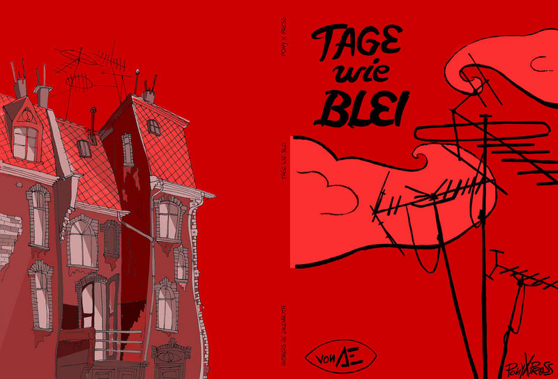front und backcover &quot;tage wie blei&quot;